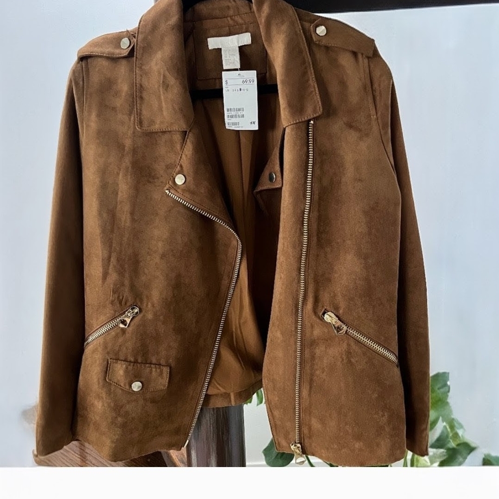 H&M Tan Suede Women's Jacket